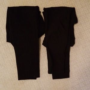 2 pairs of maternity dress pants